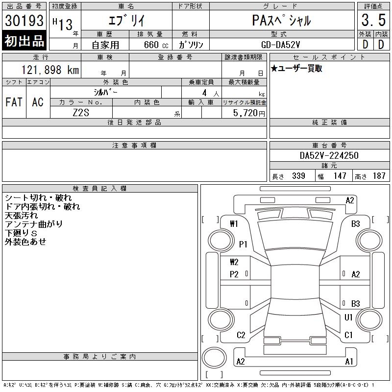 SUZUKI EVERY
