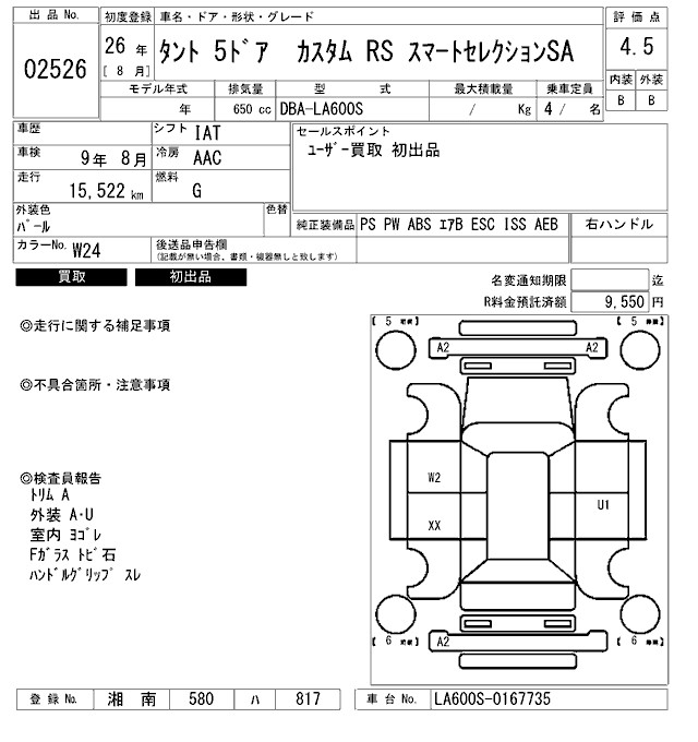 DAIHATSU TANTO