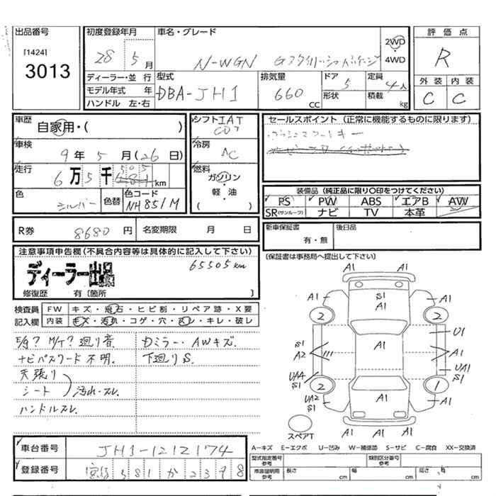HONDA N-WGN