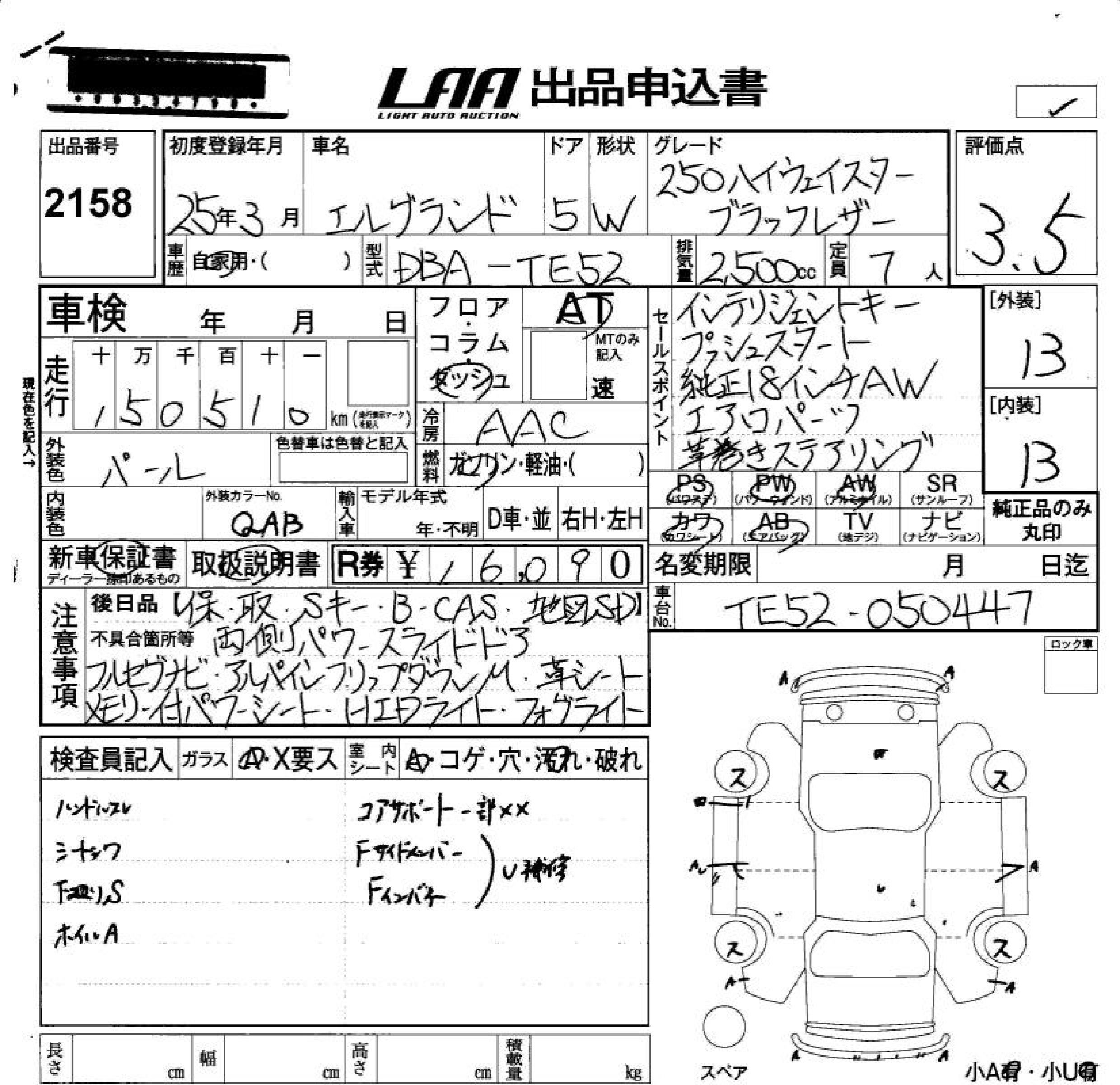 NISSAN ELGRAND