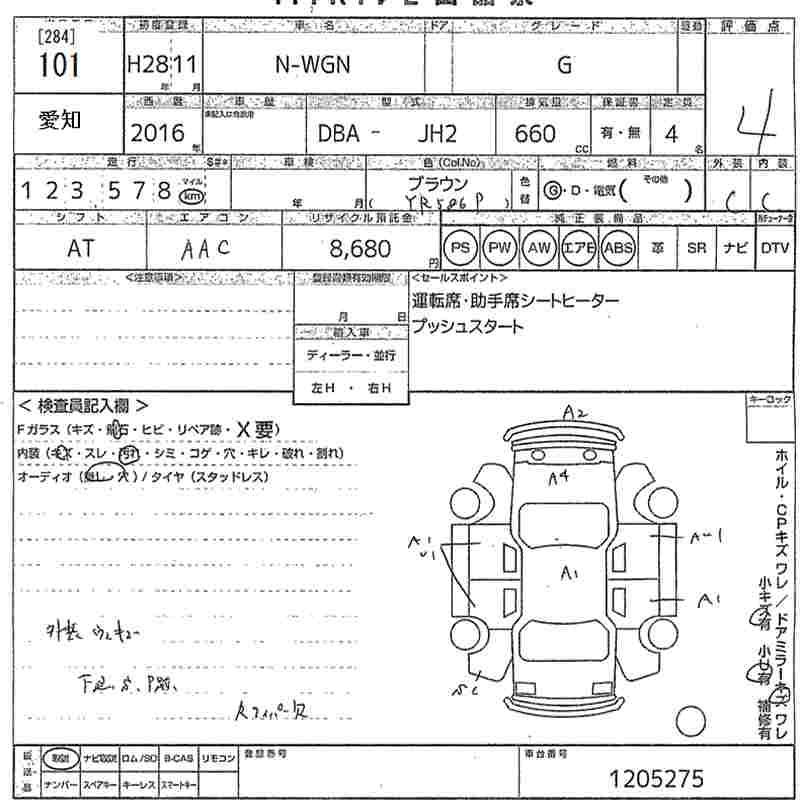 HONDA N-WGN