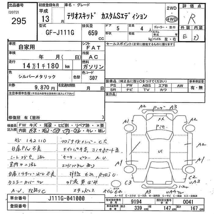 DAIHATSU TERIOS KID