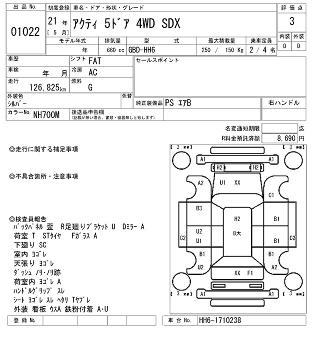 HONDA ACTY