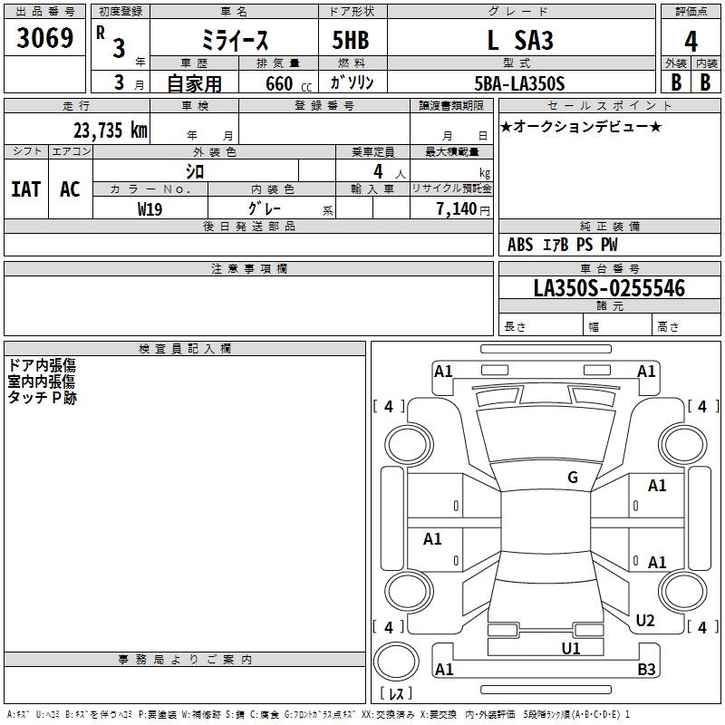 DAIHATSU MIRA E:S