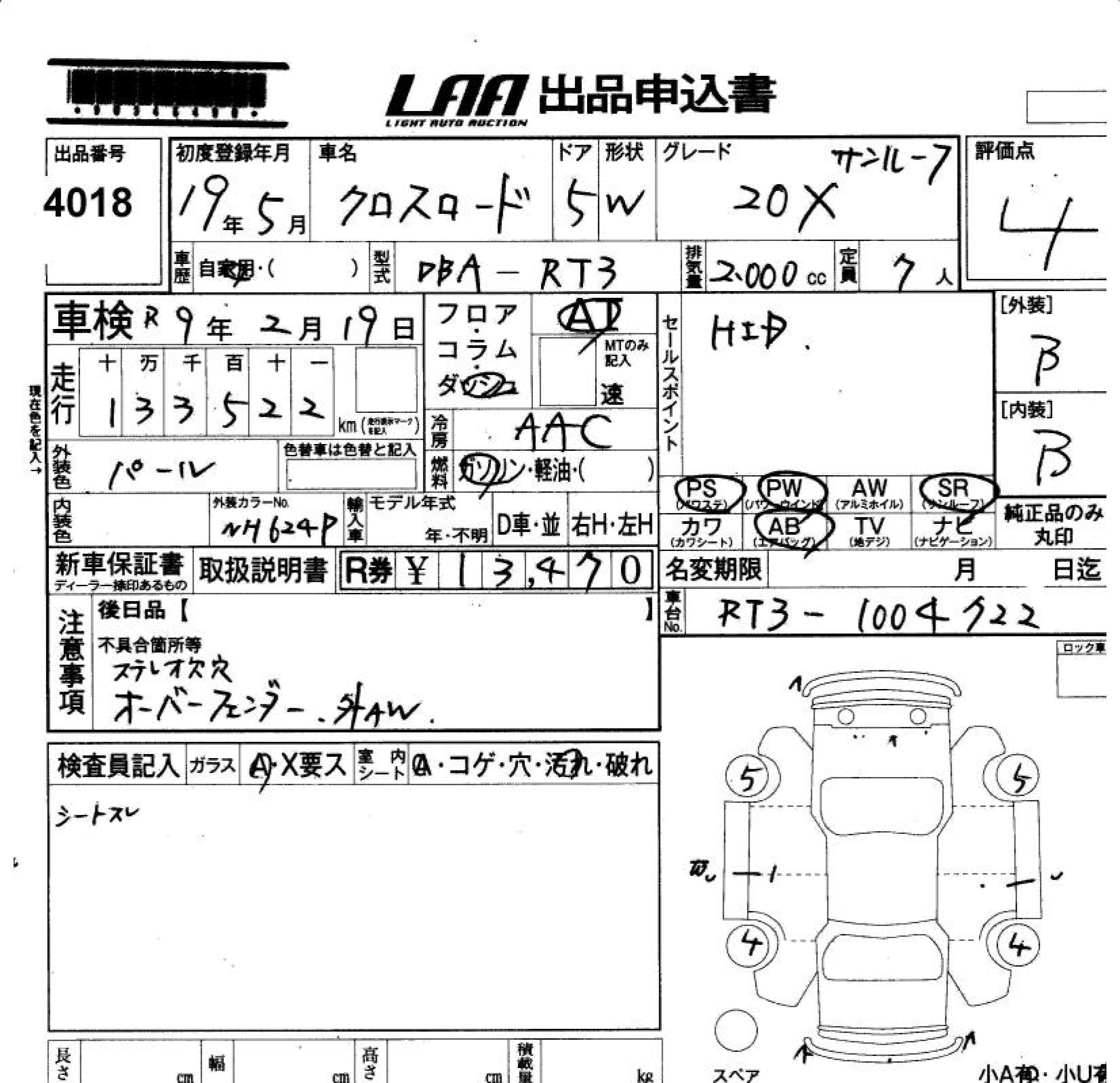 HONDA CROSSROAD