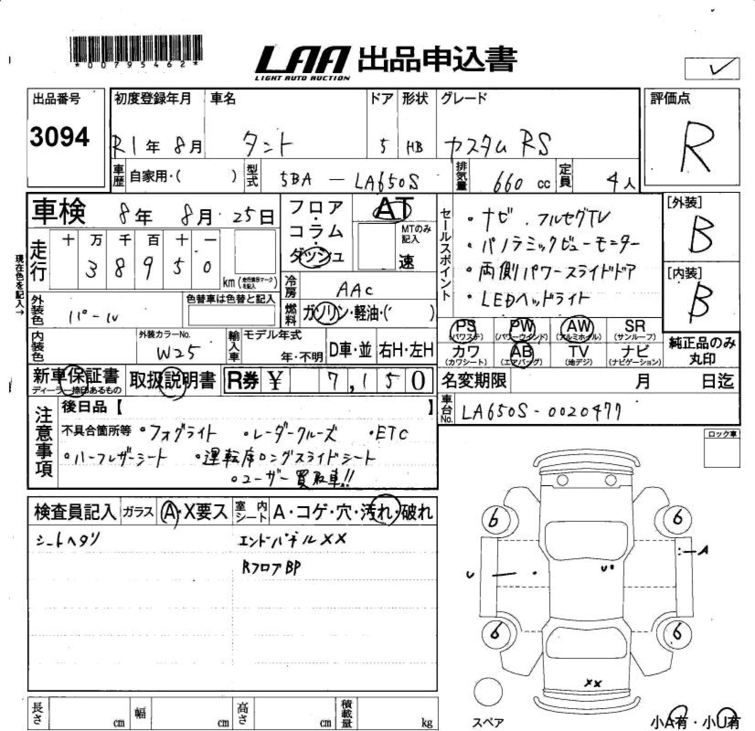 DAIHATSU TANTO