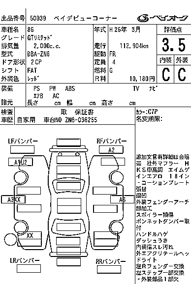 TOYOTA GT 86