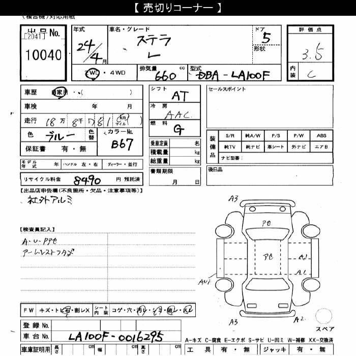 SUBARU STELLA
