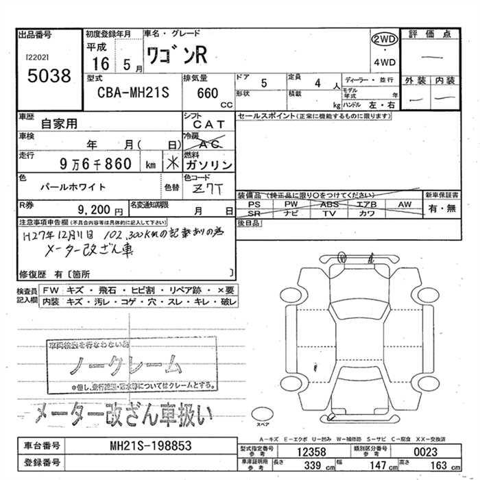 SUZUKI WAGON R