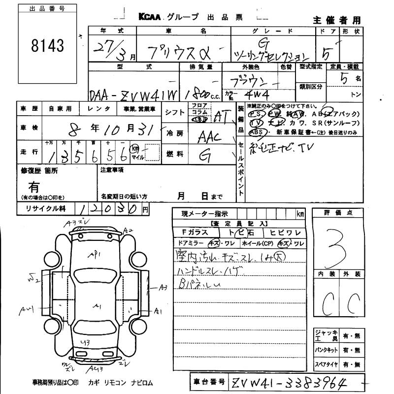 TOYOTA PRIUS ALPHA