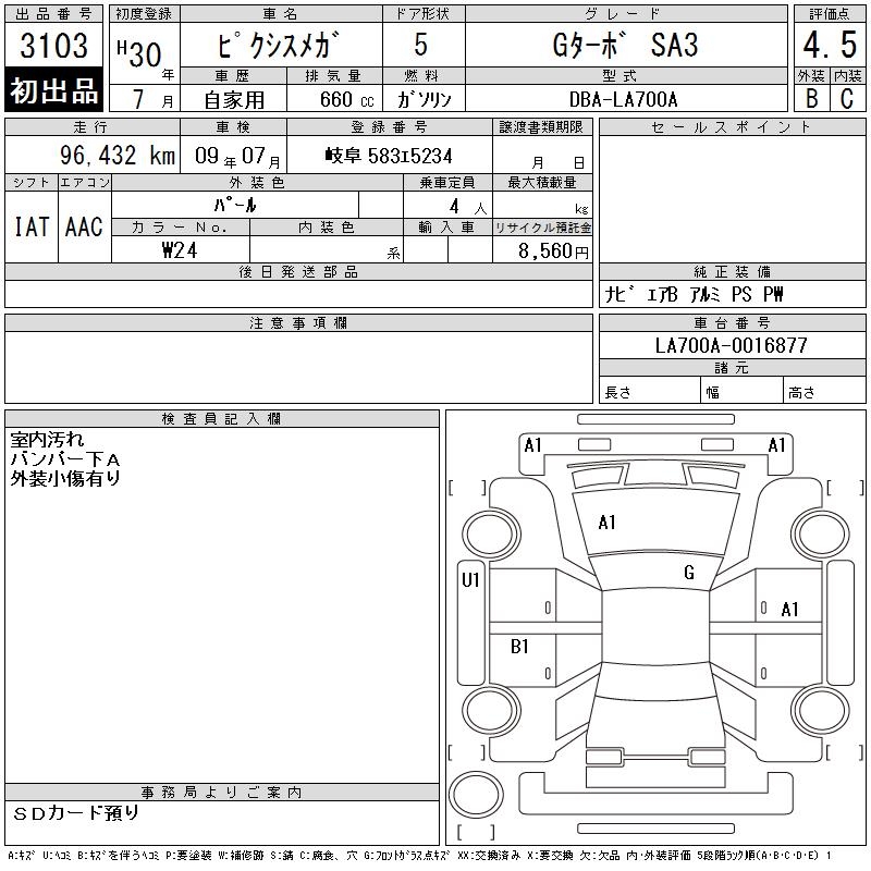 TOYOTA PIXIS MEGA