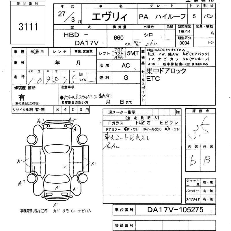 SUZUKI EVERY