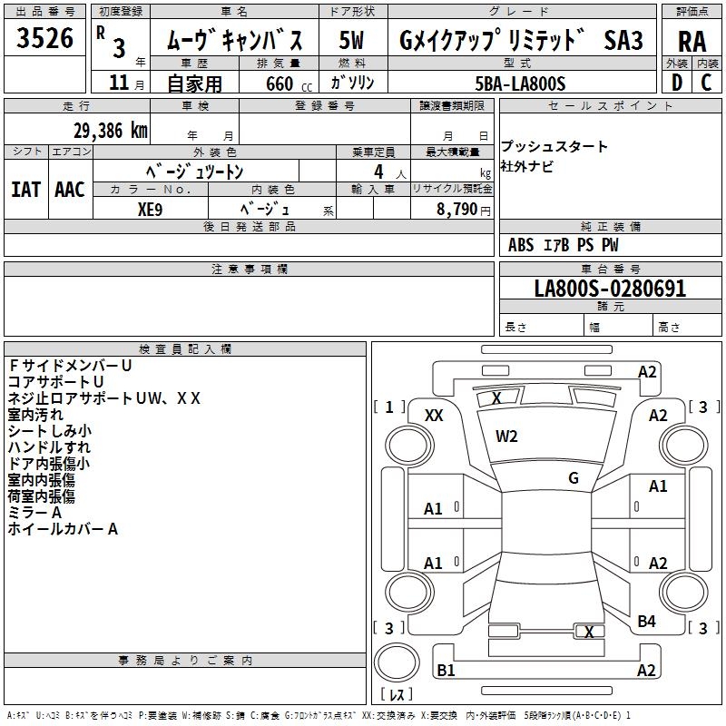 DAIHATSU MOVE CANBUS