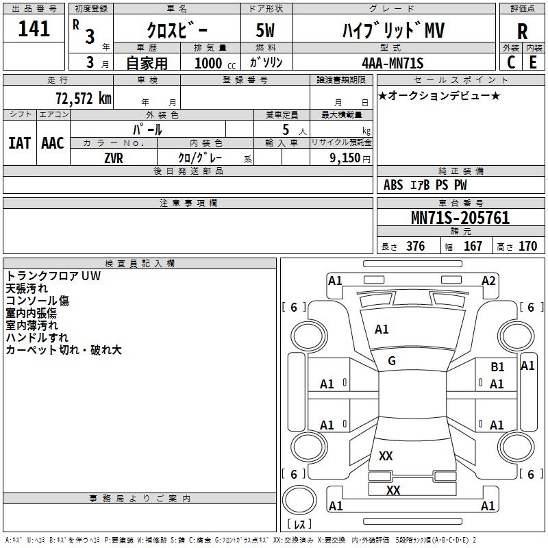 SUZUKI XBEE
