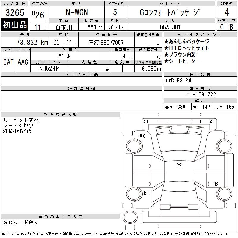 HONDA N-WGN