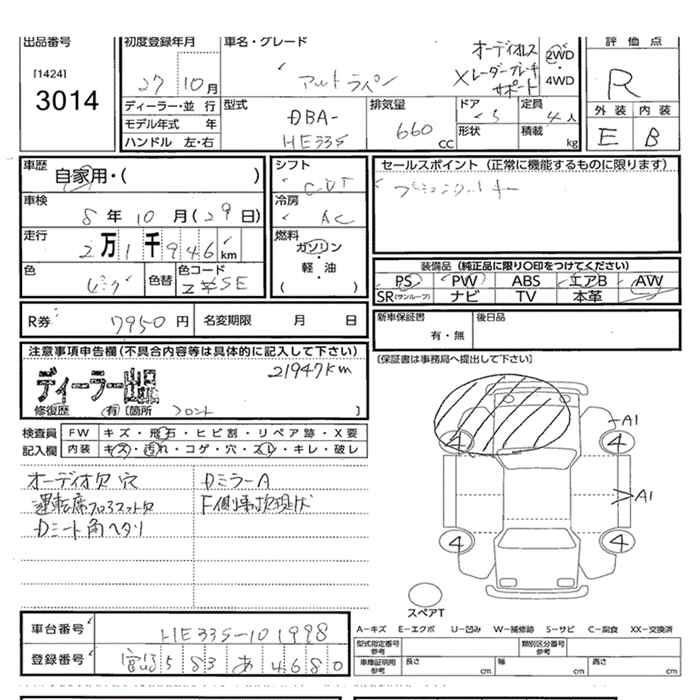 SUZUKI ALTO LAPIN