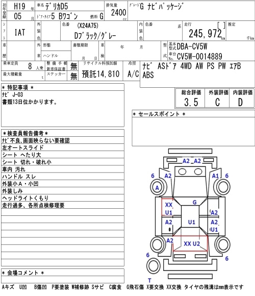 MITSUBISHI DELICA D:5