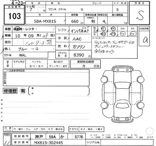 SUZUKI WAGON R SMILE
