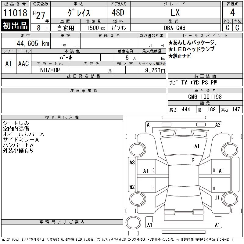 HONDA GRACE