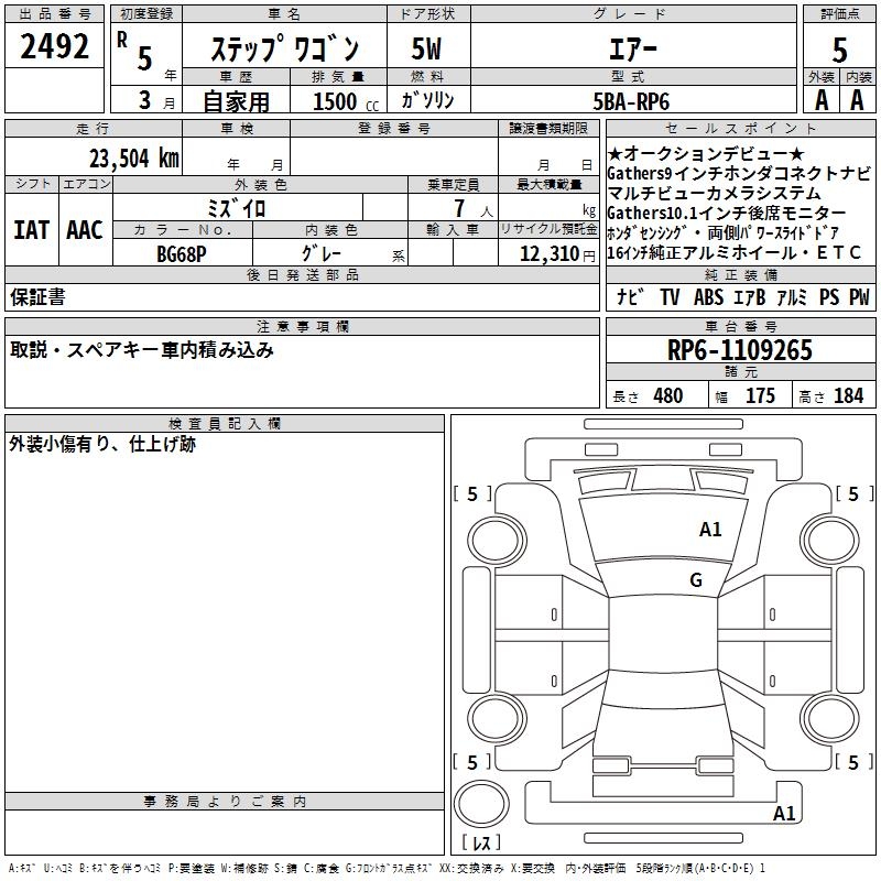 HONDA STEPWGN