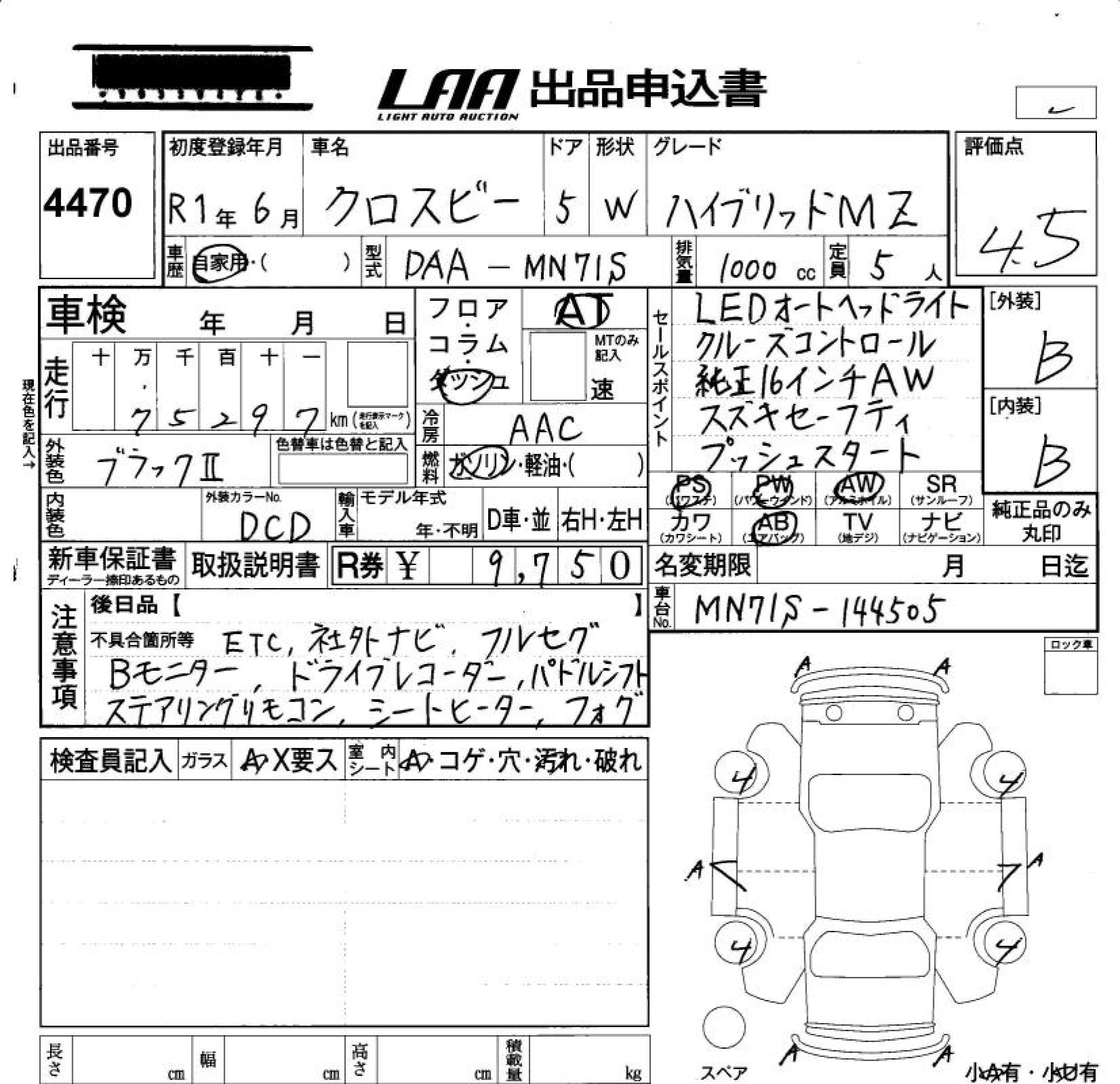 SUZUKI XBEE