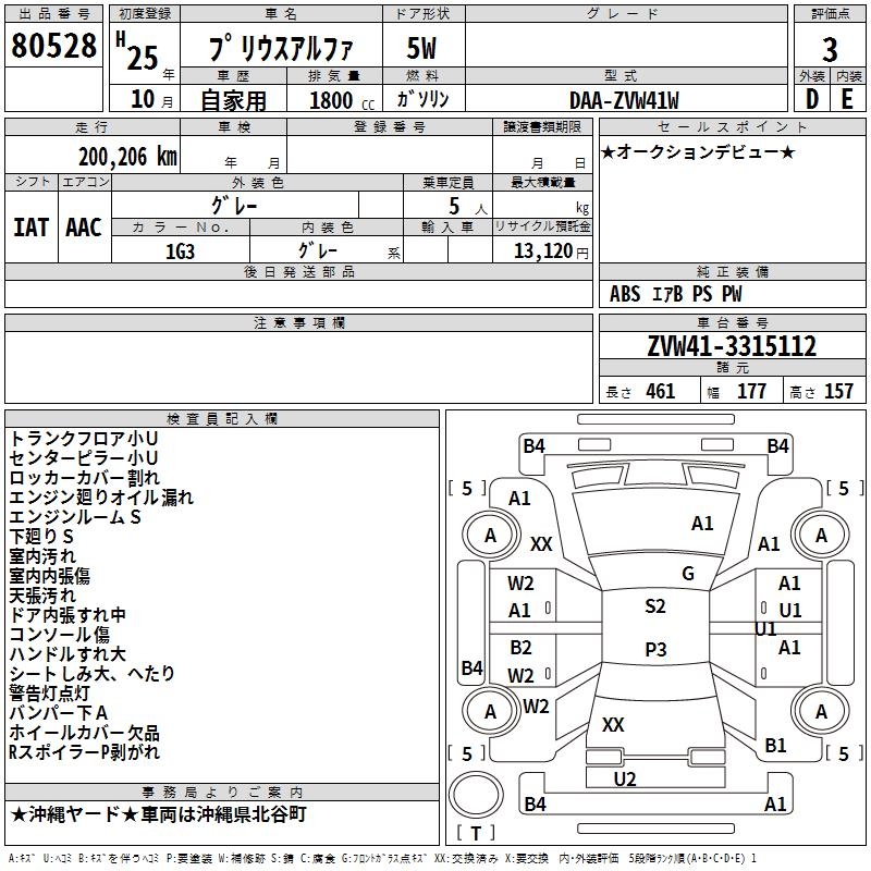 TOYOTA PRIUS ALPHA