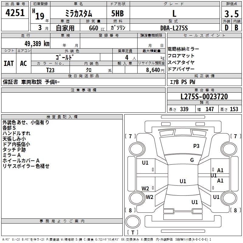 DAIHATSU MIRA