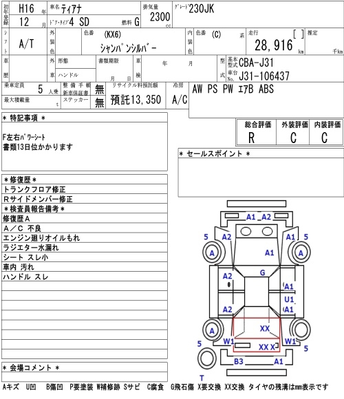 NISSAN TEANA