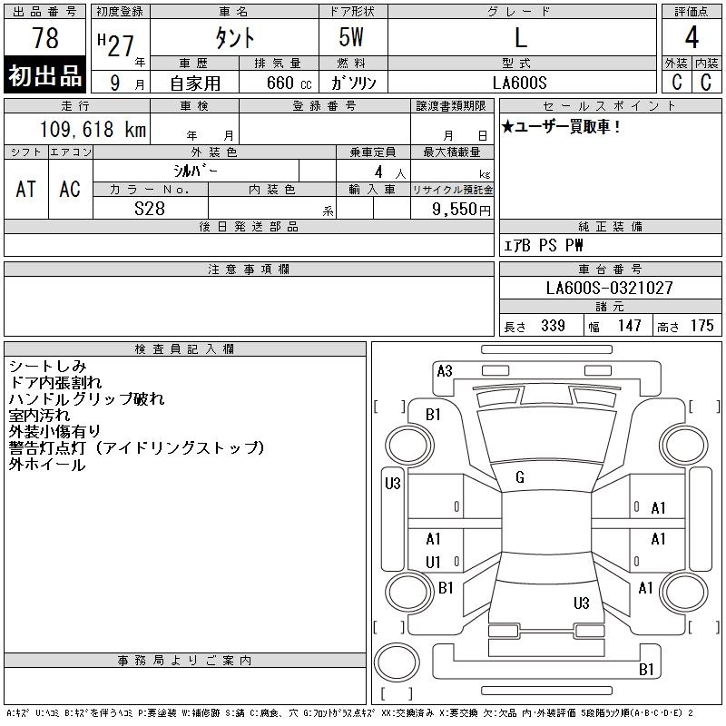 DAIHATSU TANTO