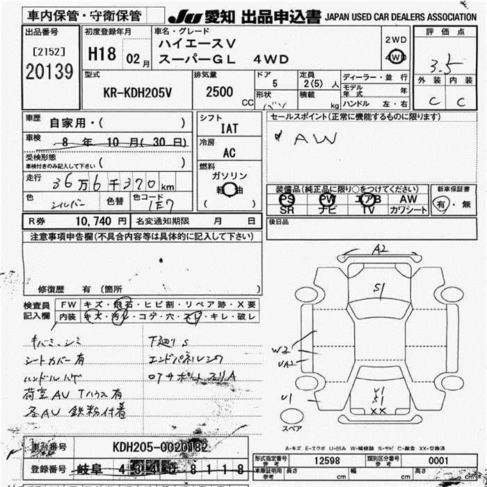 TOYOTA REGIUS ACE