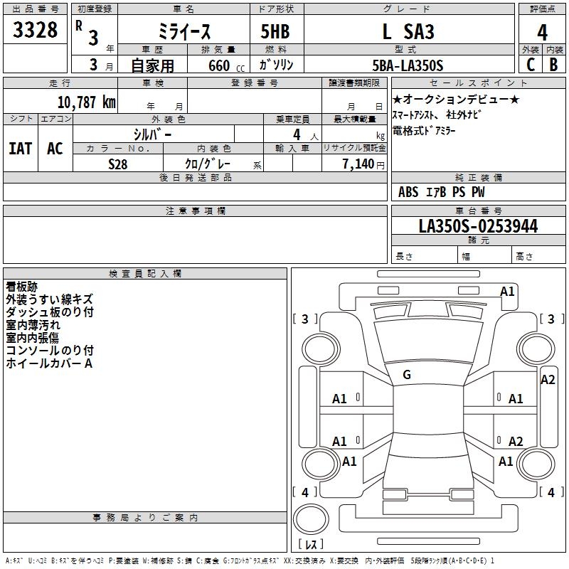 DAIHATSU MIRA E:S