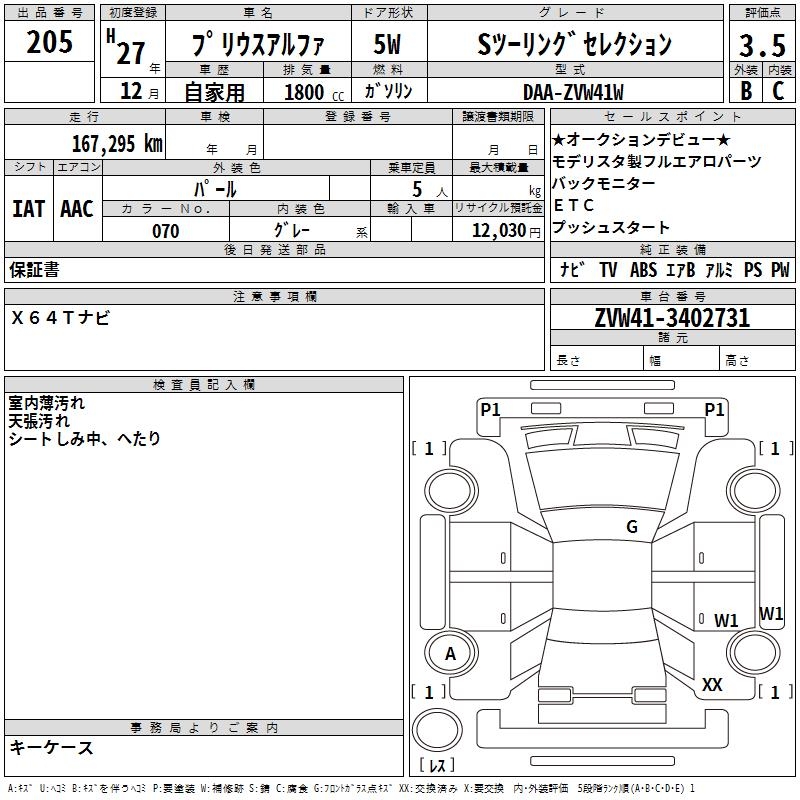TOYOTA PRIUS ALPHA