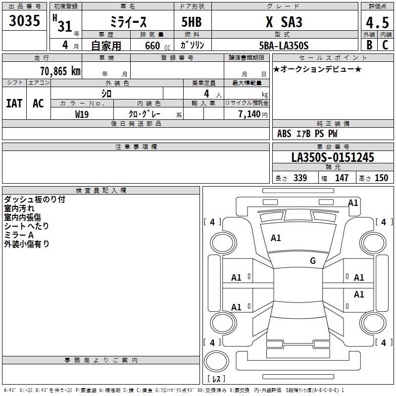 DAIHATSU MIRA E:S
