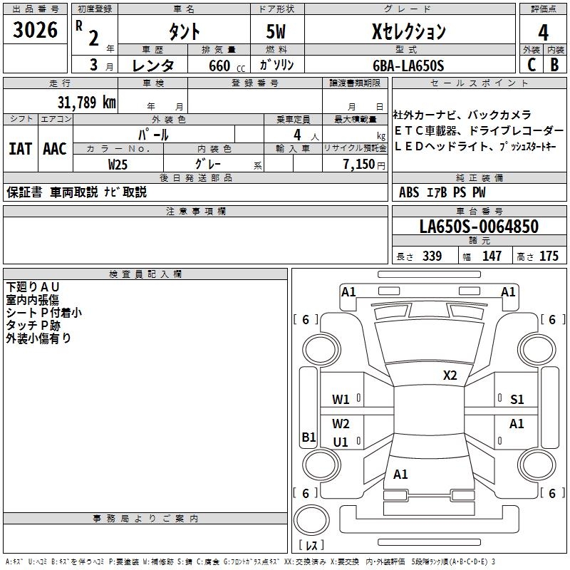 DAIHATSU TANTO