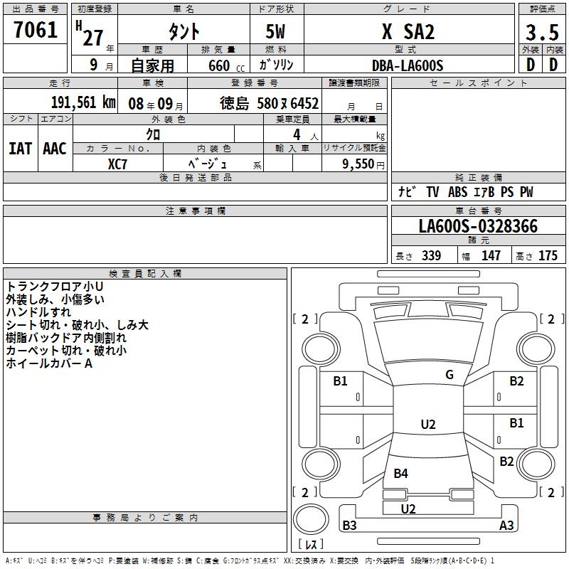 DAIHATSU TANTO