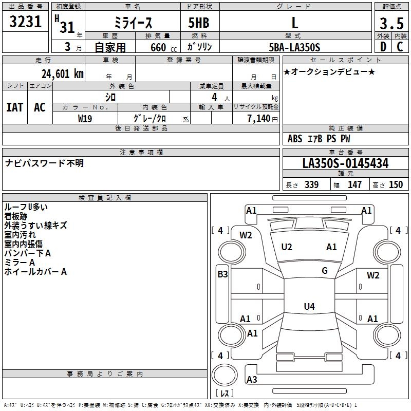 DAIHATSU MIRA E:S