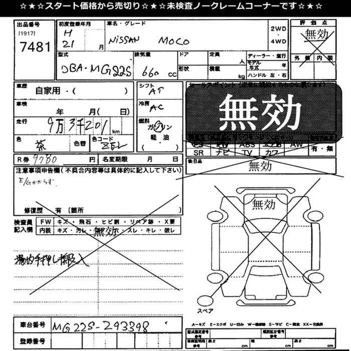 NISSAN MOCO