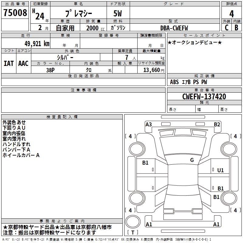 MAZDA PREMACY