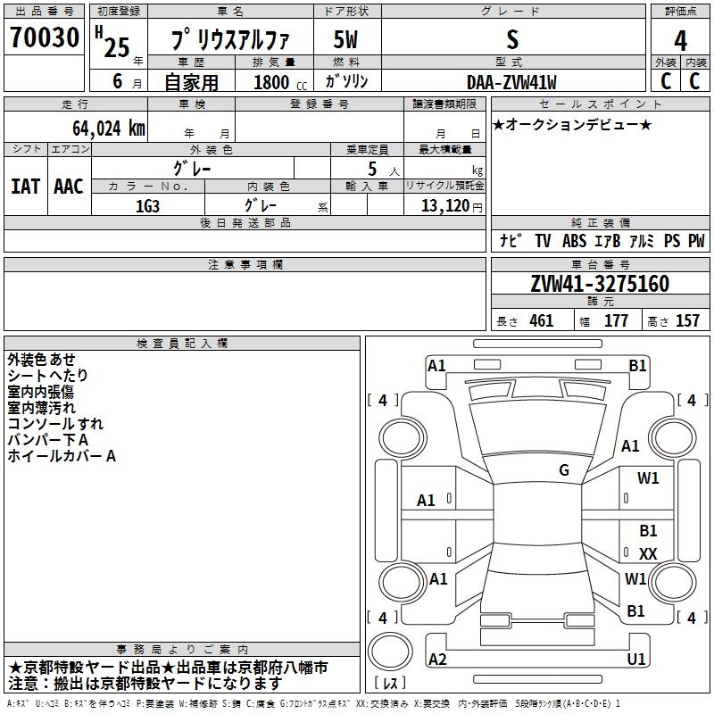 TOYOTA PRIUS ALPHA