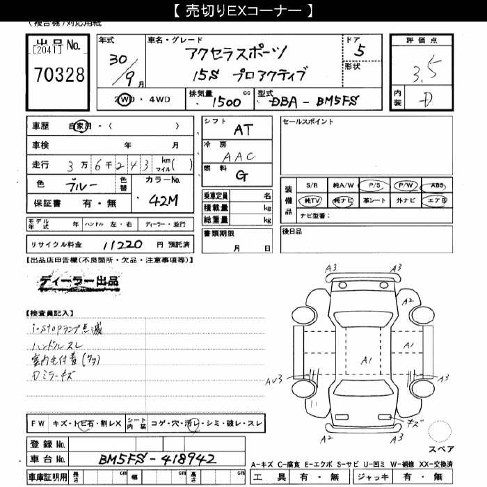 MAZDA AXELA