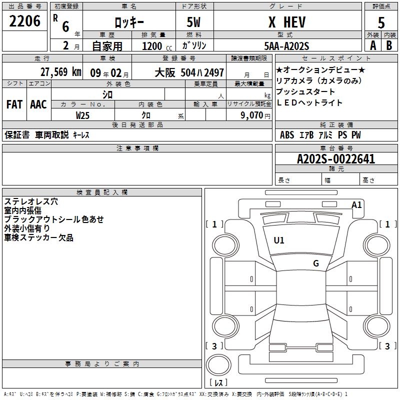 DAIHATSU ROCKY