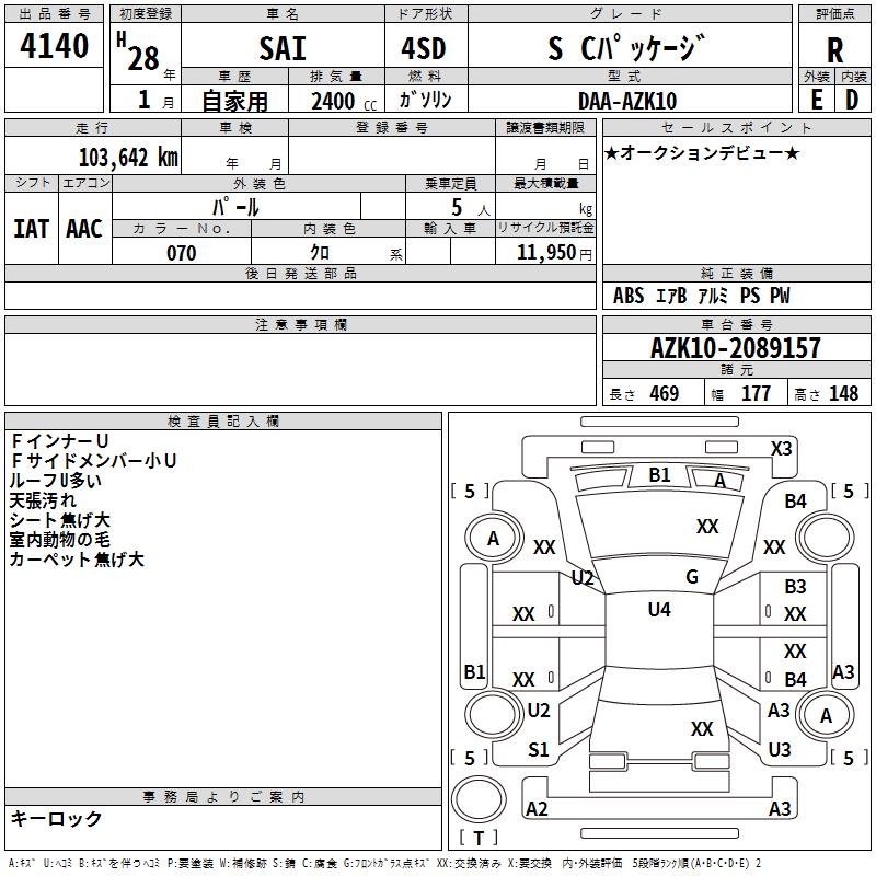 TOYOTA SAI