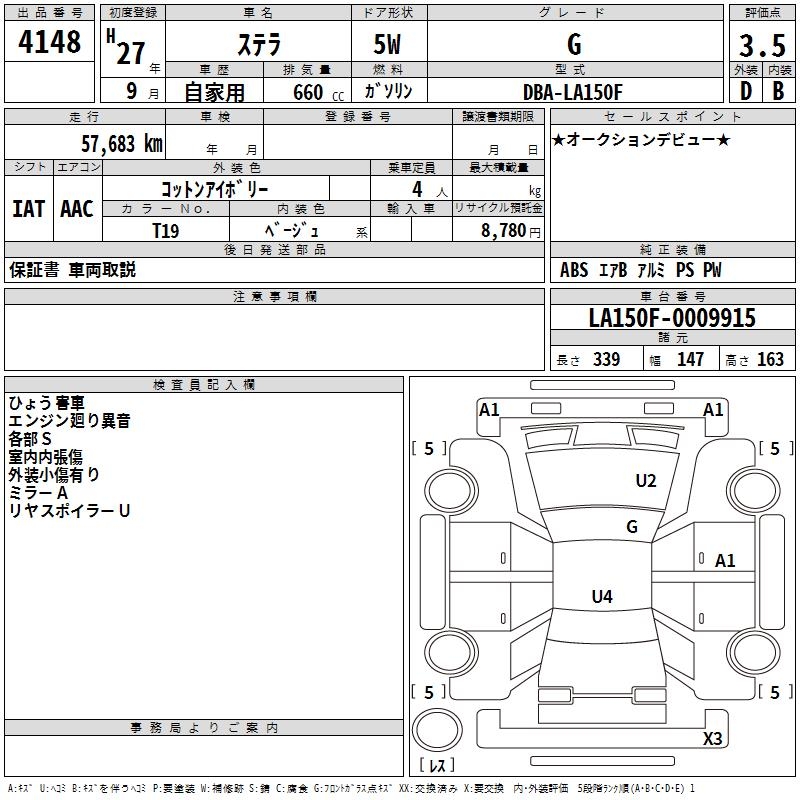 SUBARU STELLA