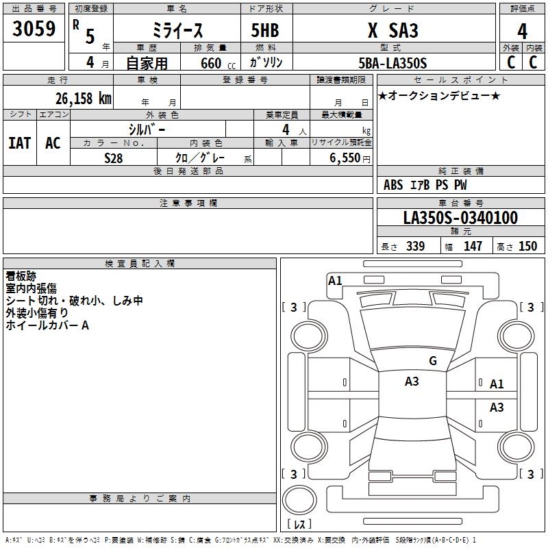 DAIHATSU MIRA E:S