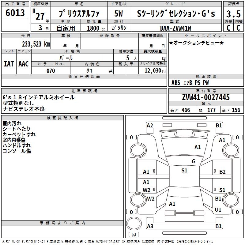 TOYOTA PRIUS ALPHA
