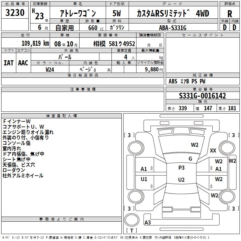 DAIHATSU ATRAI