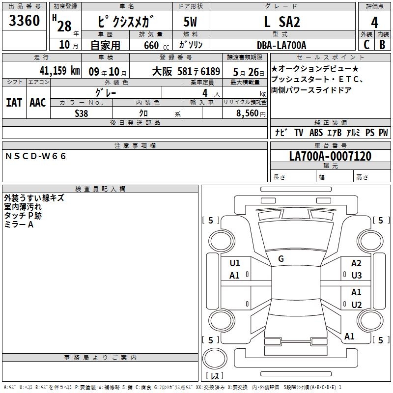 TOYOTA PIXIS MEGA