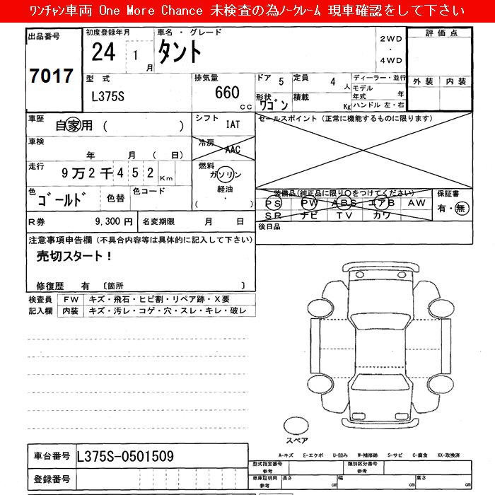 DAIHATSU TANTO