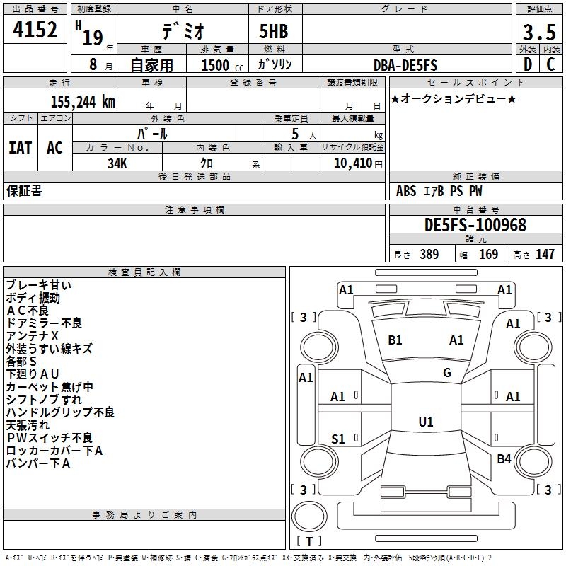 MAZDA DEMIO