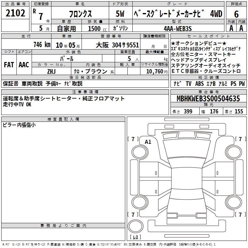 SUZUKI FRONX